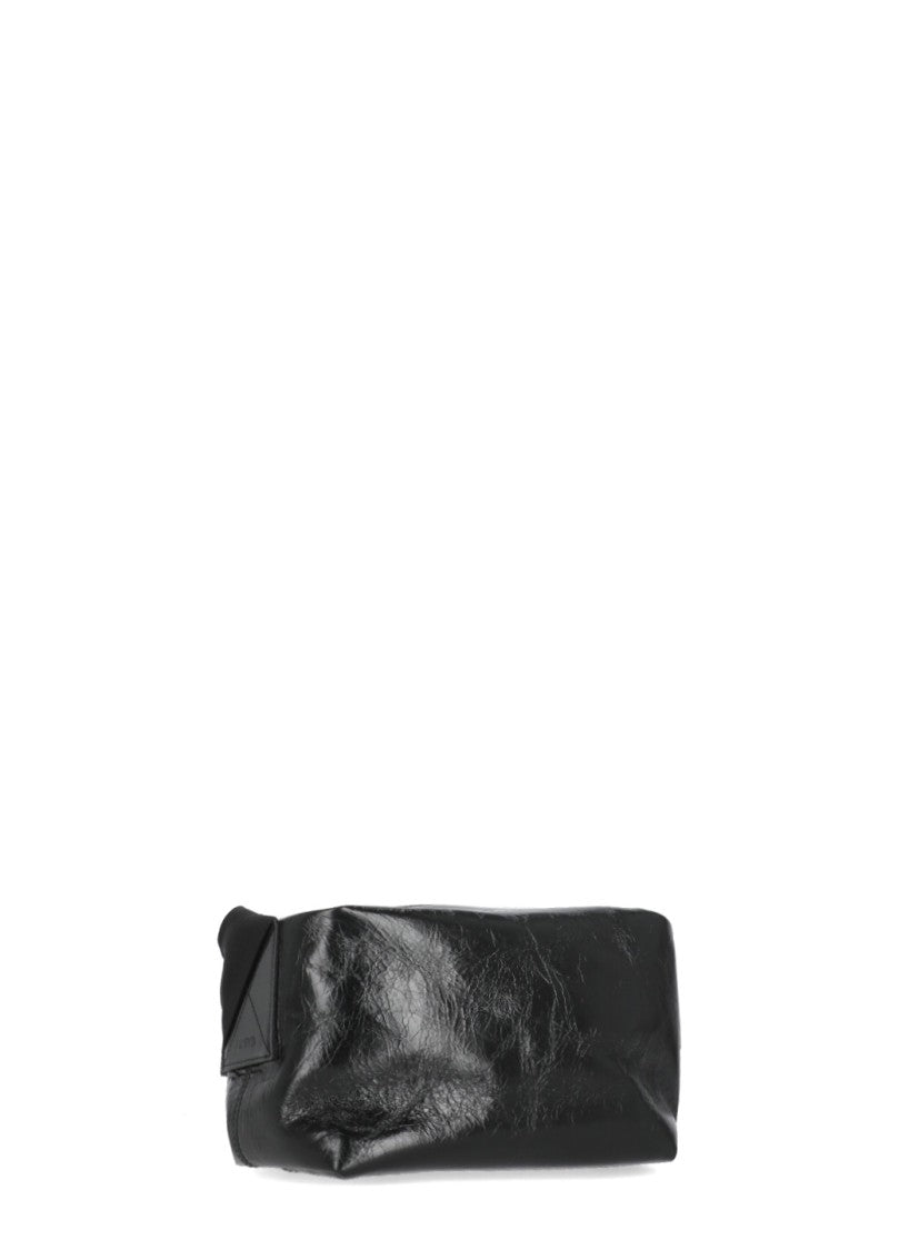 Uma Wang Leather Shoulder Bag