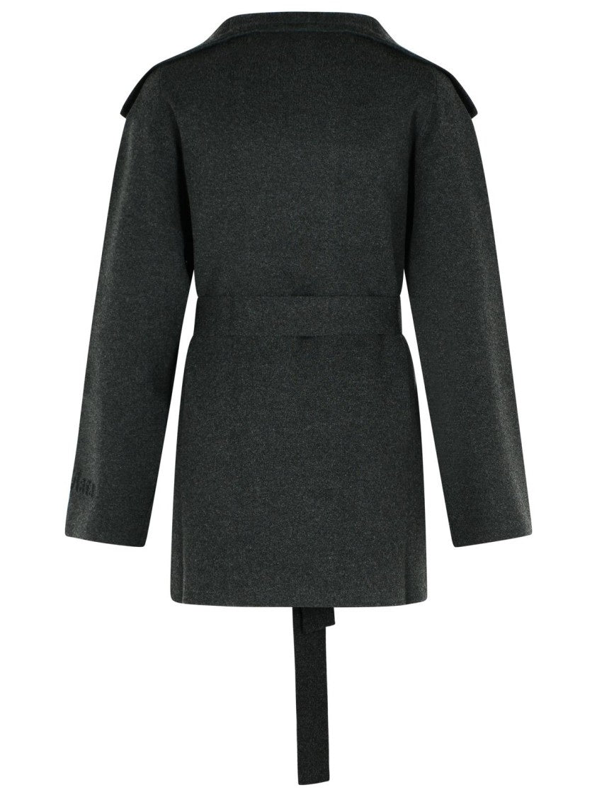 Max Mara Rea' Viscose And Grey Wool Jacket