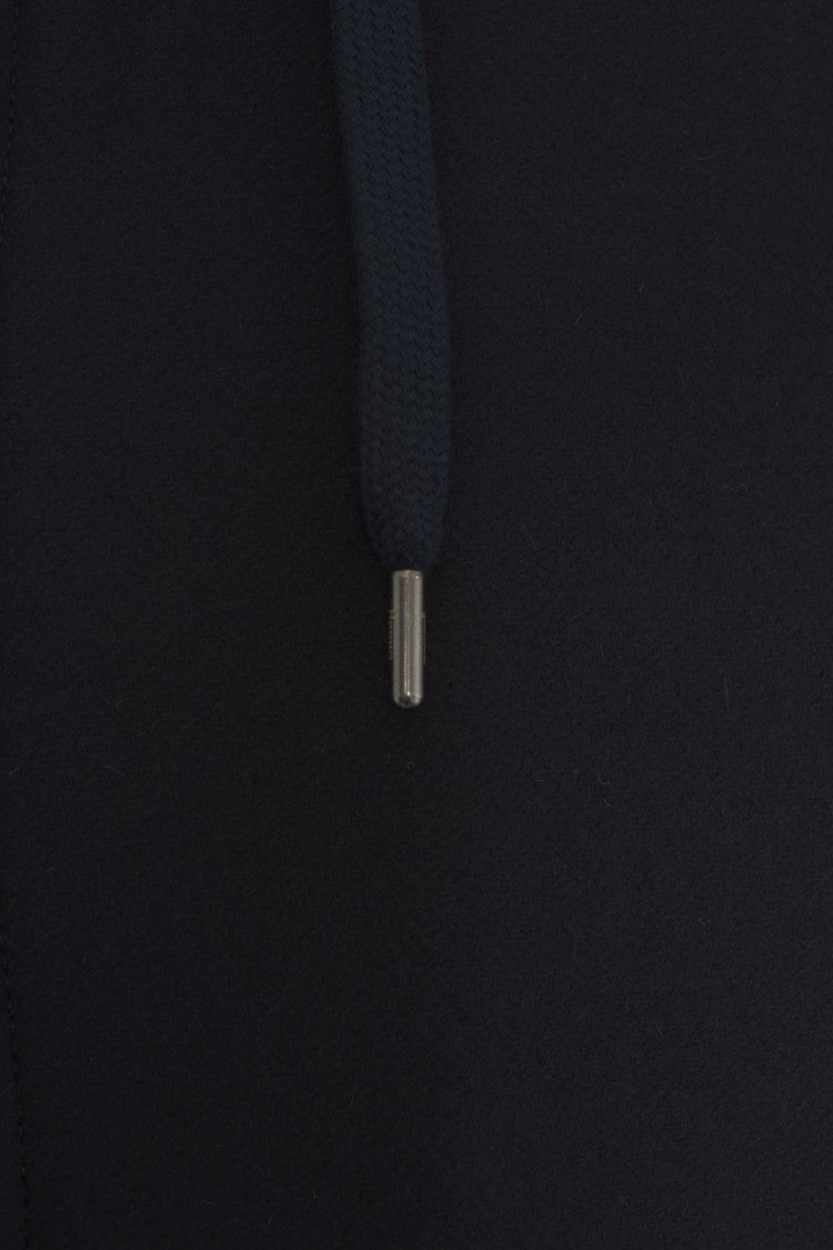 Herno Herno Hooded Jacket With Adjustable Hood And Smooth Texture