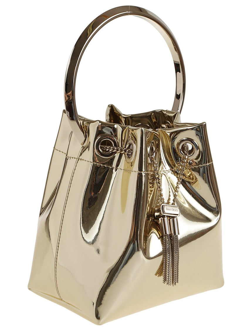 Jimmy Choo Crossbody Bag In Metallic Finish