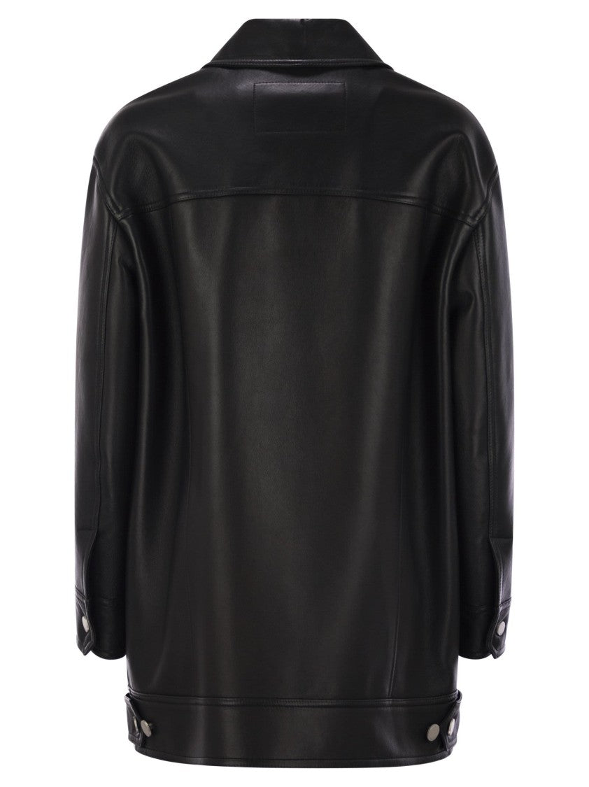 Max Mara Girino - Nappa Leather Over Jacket