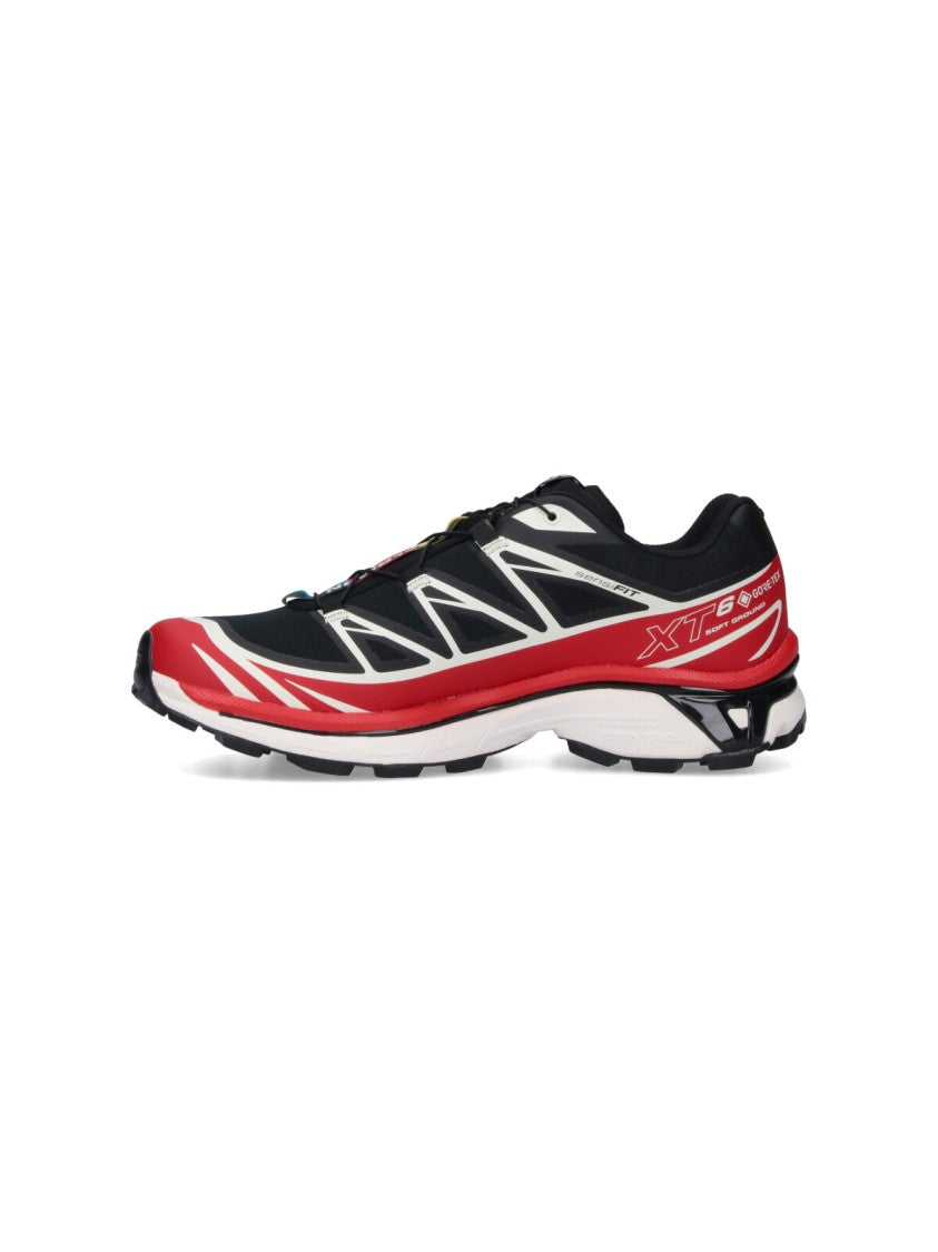 Salomon Black Xt6 Gtx Sneakers With Gore-Tex Detailing