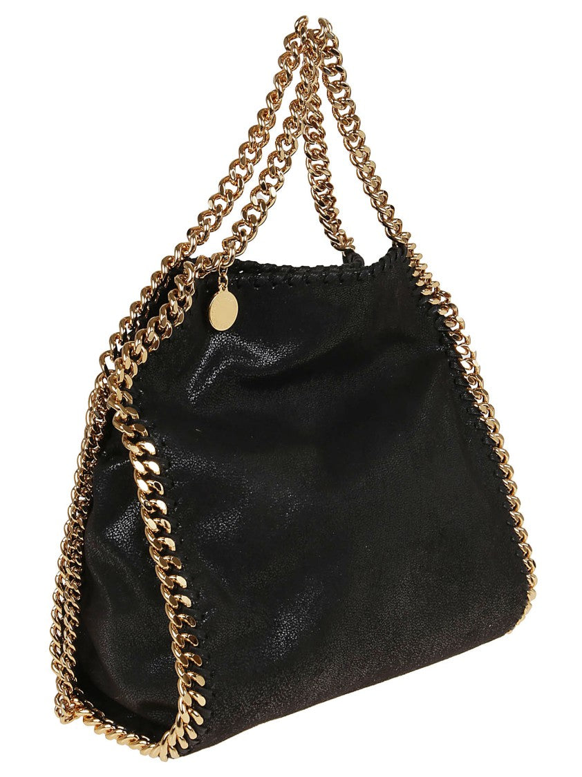 Stella Mccartney Mini Tote Eco Shaggy Deer W/Gold Color Chain