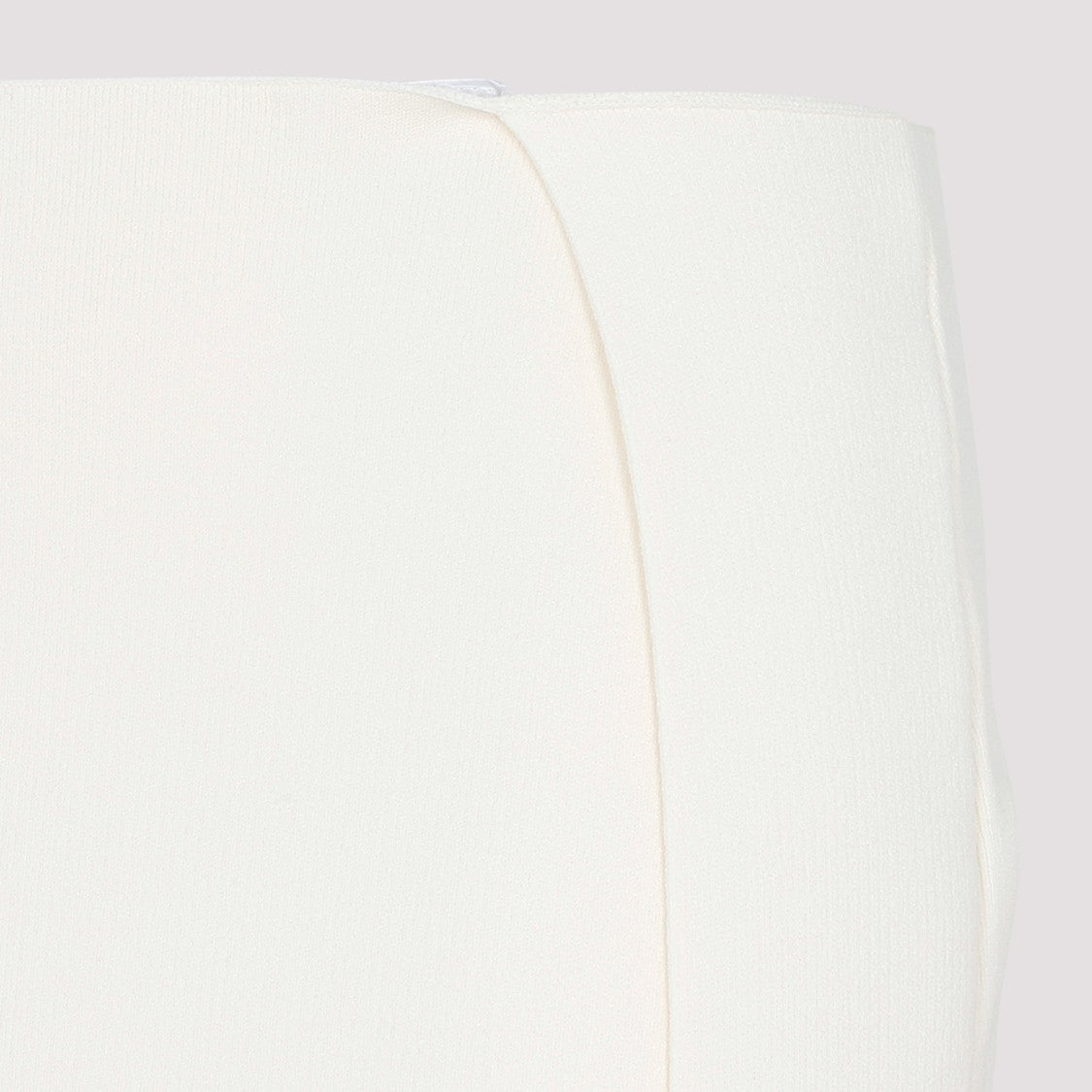 Jil Sander White Viscose Skirt