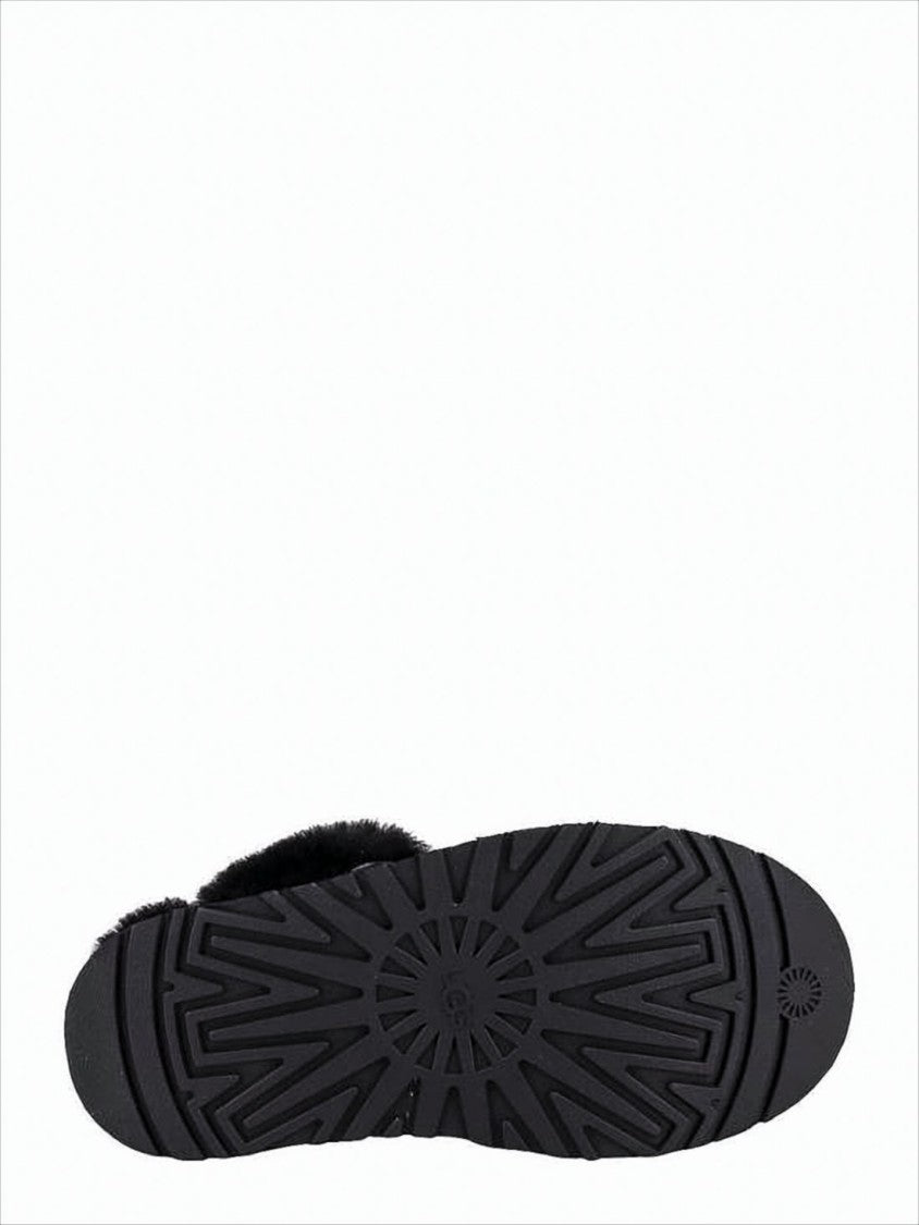 Ugg Slip-On Mules With Plush Fluffy Lining