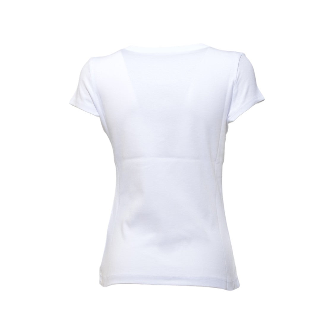 Dsquared2 Maple Leaf White Cotton T-Shirt