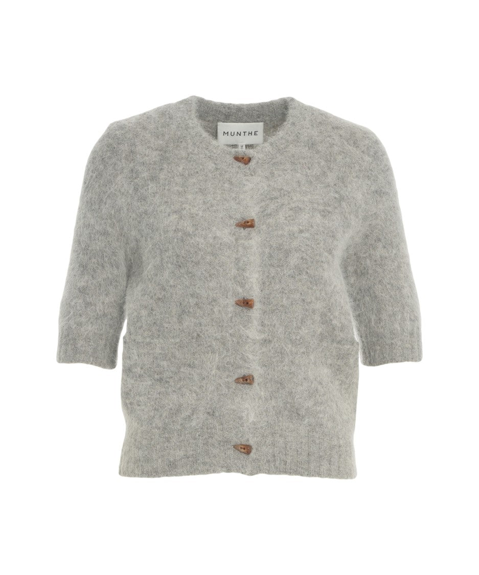 Munthe Locca' Short-Sleeved Cardigan