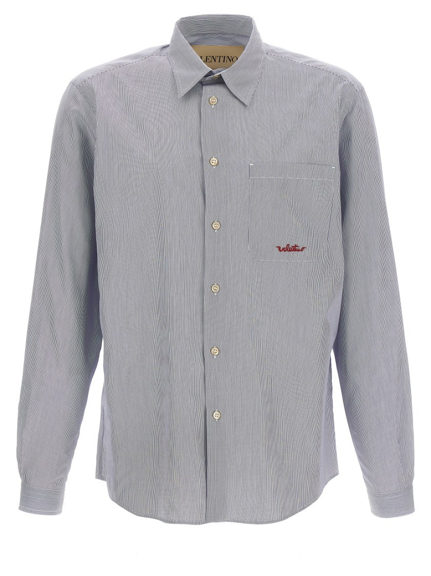 Valentino Garavani Classic Striped Cotton Shirt