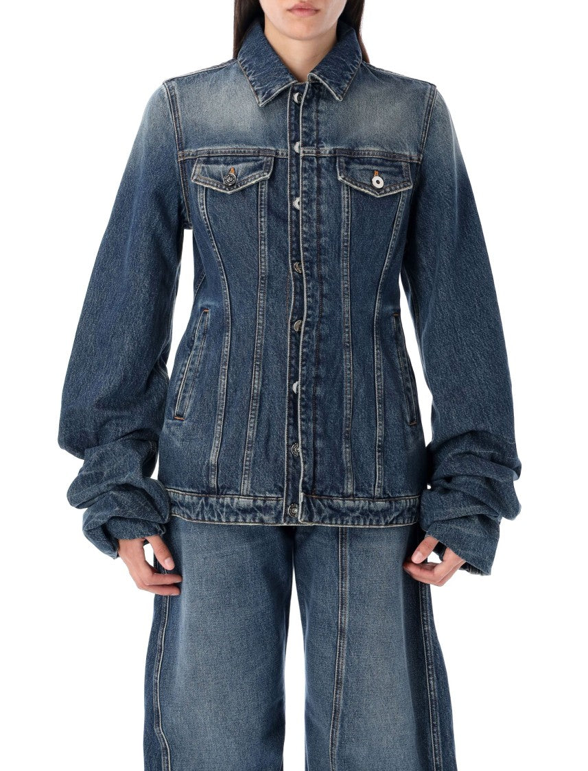 Jean Paul Gaultier Fitted Denim Jacket