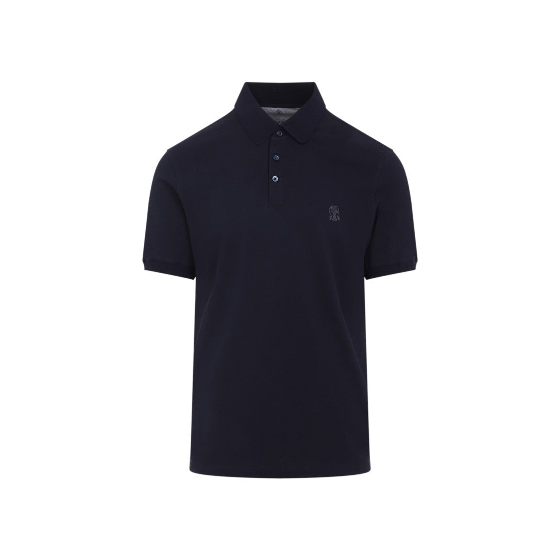 Brunello Cucinelli Cobalto Cotton Polo