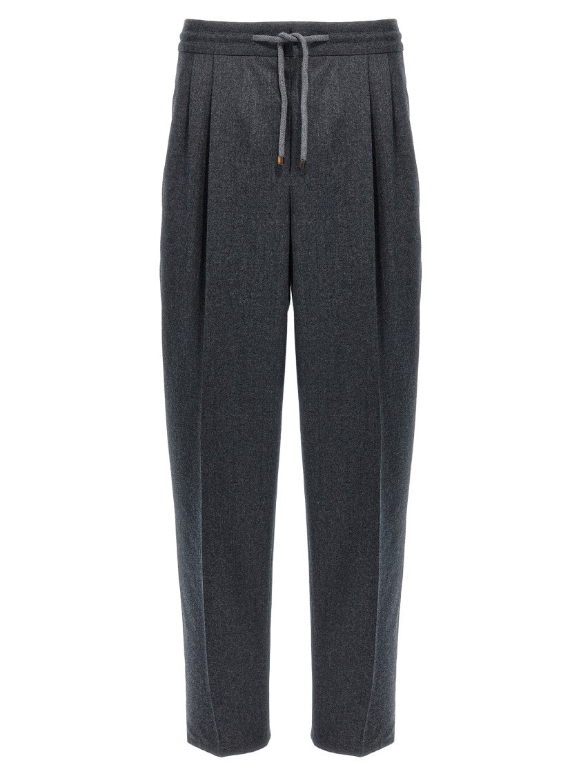 Brunello Cucinelli Front Pleat Pants