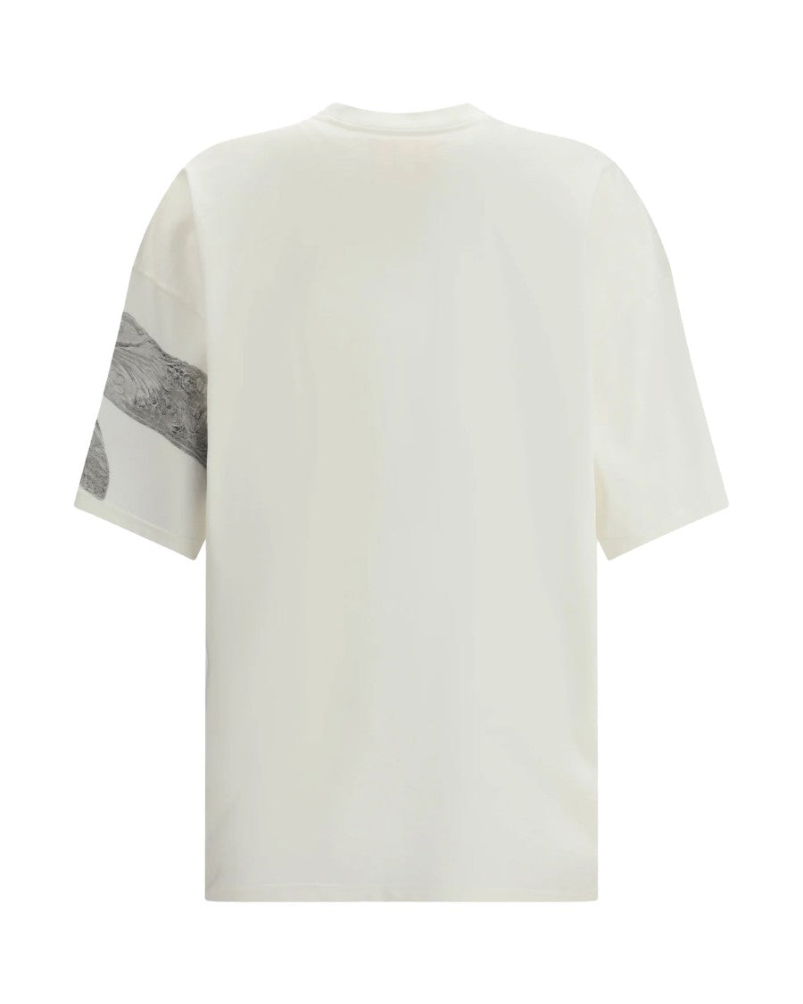 Pdf White Printed T-Shirt