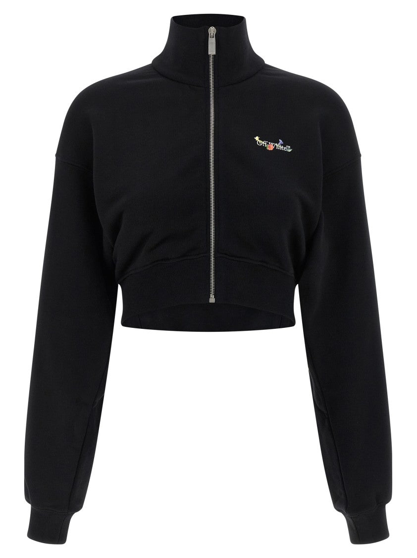 Off-White Arrow Glass Flower' Sweatshirt