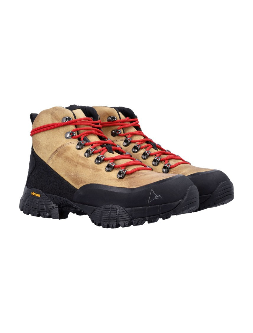 Roa Andreas Mid-Top Tan Suede Boots