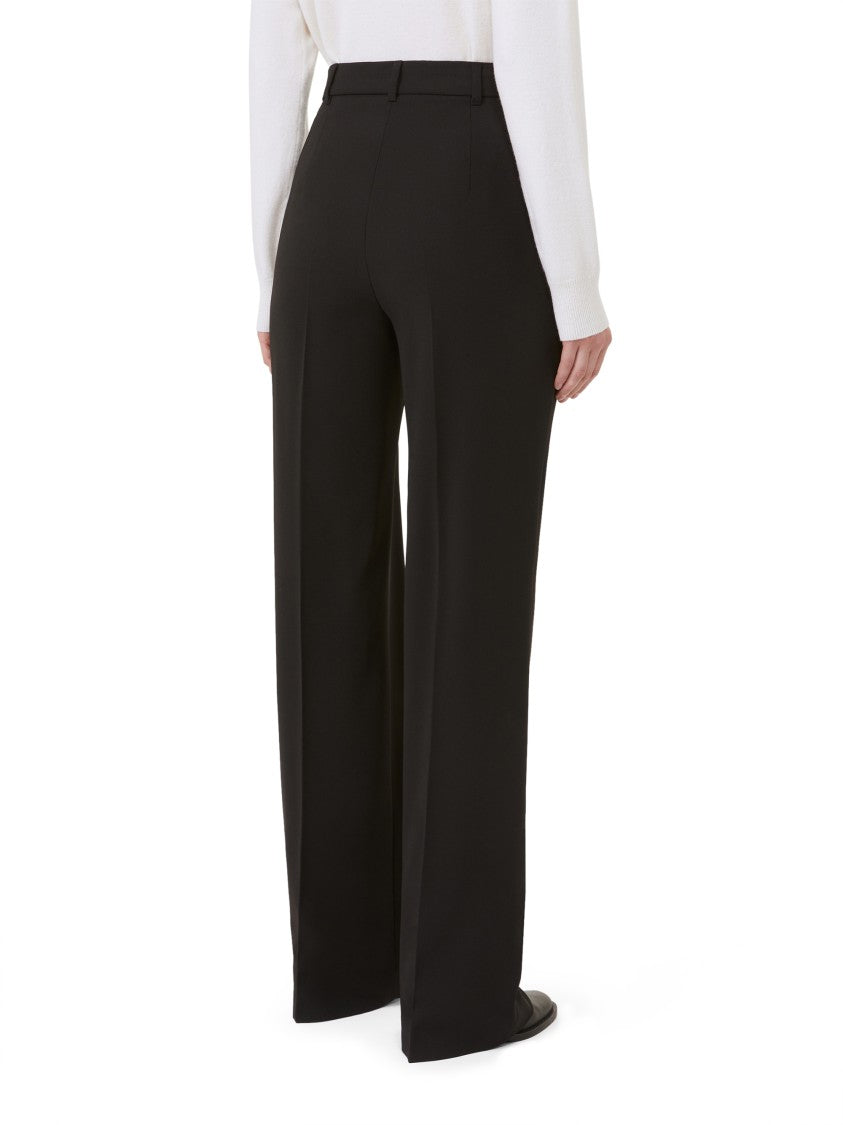 Max Mara Wide-Leg High-Waisted Trousers With Tailored Finish