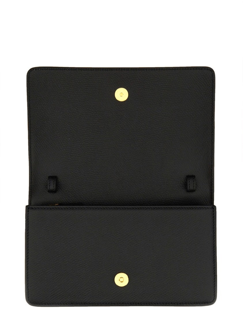 Valentino Garavani Vlogo Signature Shoulder Strap Wallet