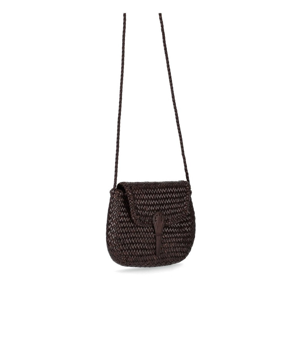 Dragon Diffusion Mini City Dark Brown Crossbody Bag