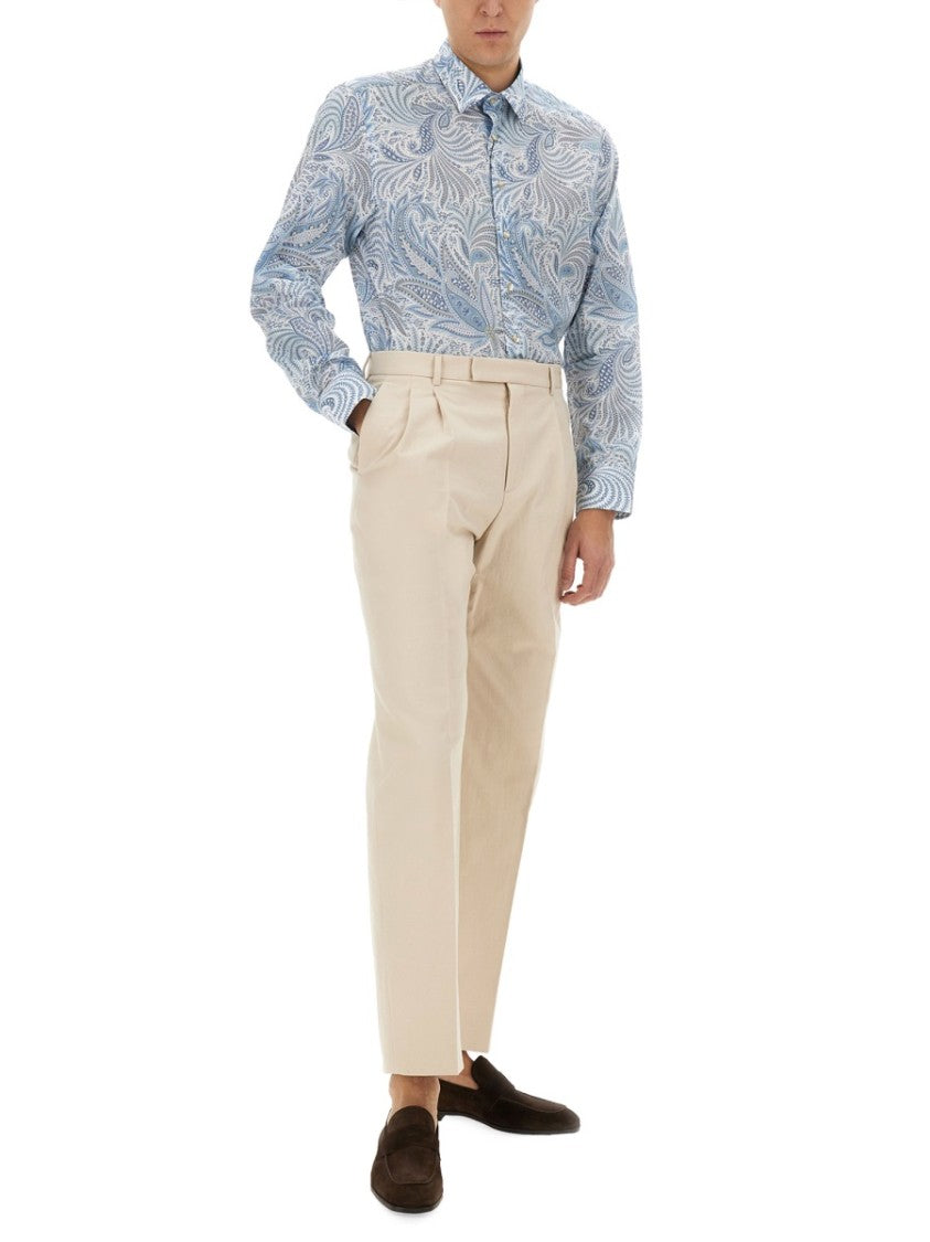 Etro Paisley Pattern Cotton Shirt