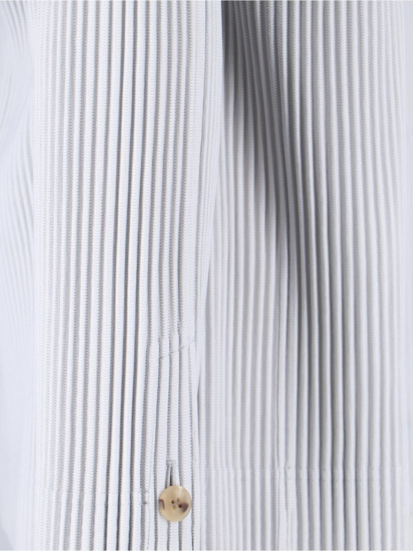Homme Plissé Issey Miyake "Basics" Blazer – White