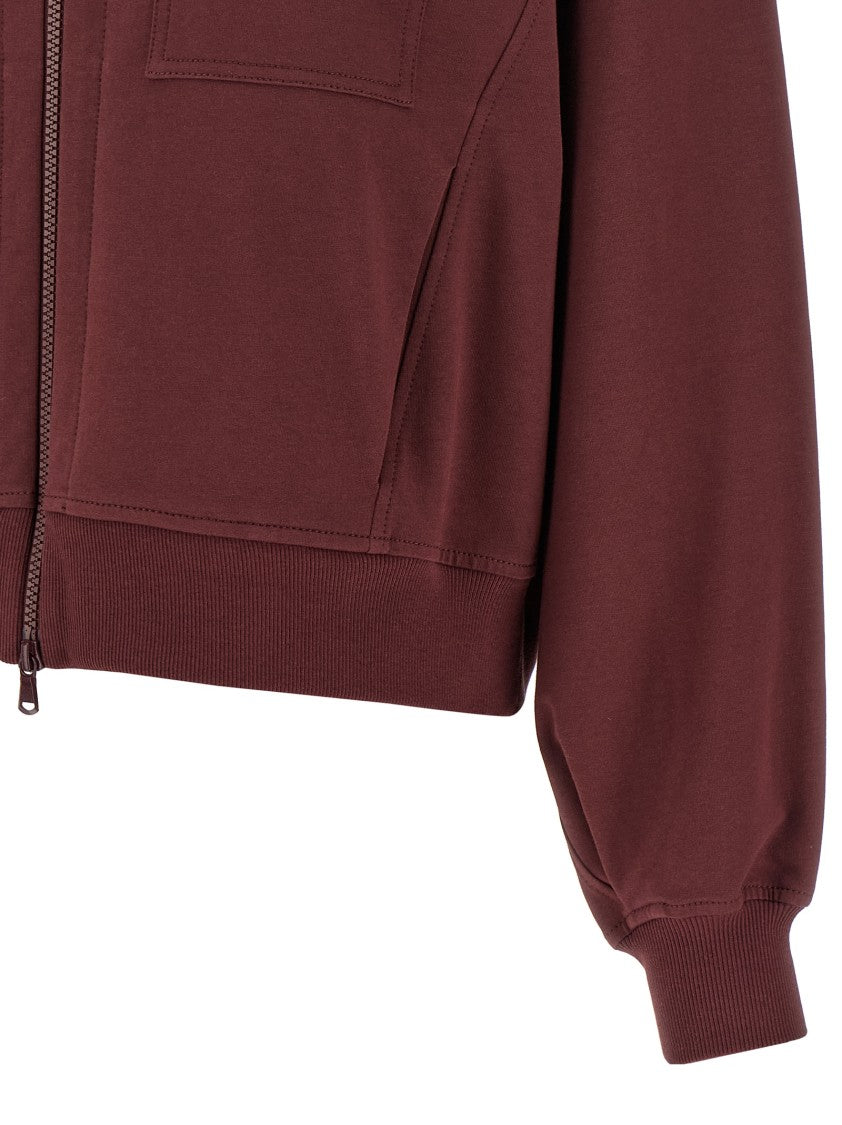 Brunello Cucinelli Shiny Flap Detail' Sweatshirt