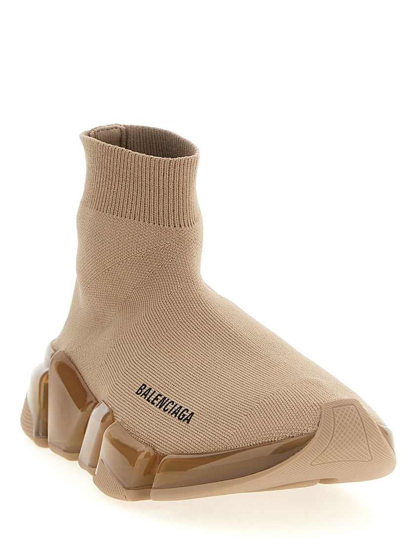 Balenciaga 'Speed 2.0 Full Clear Sole' Sneakers