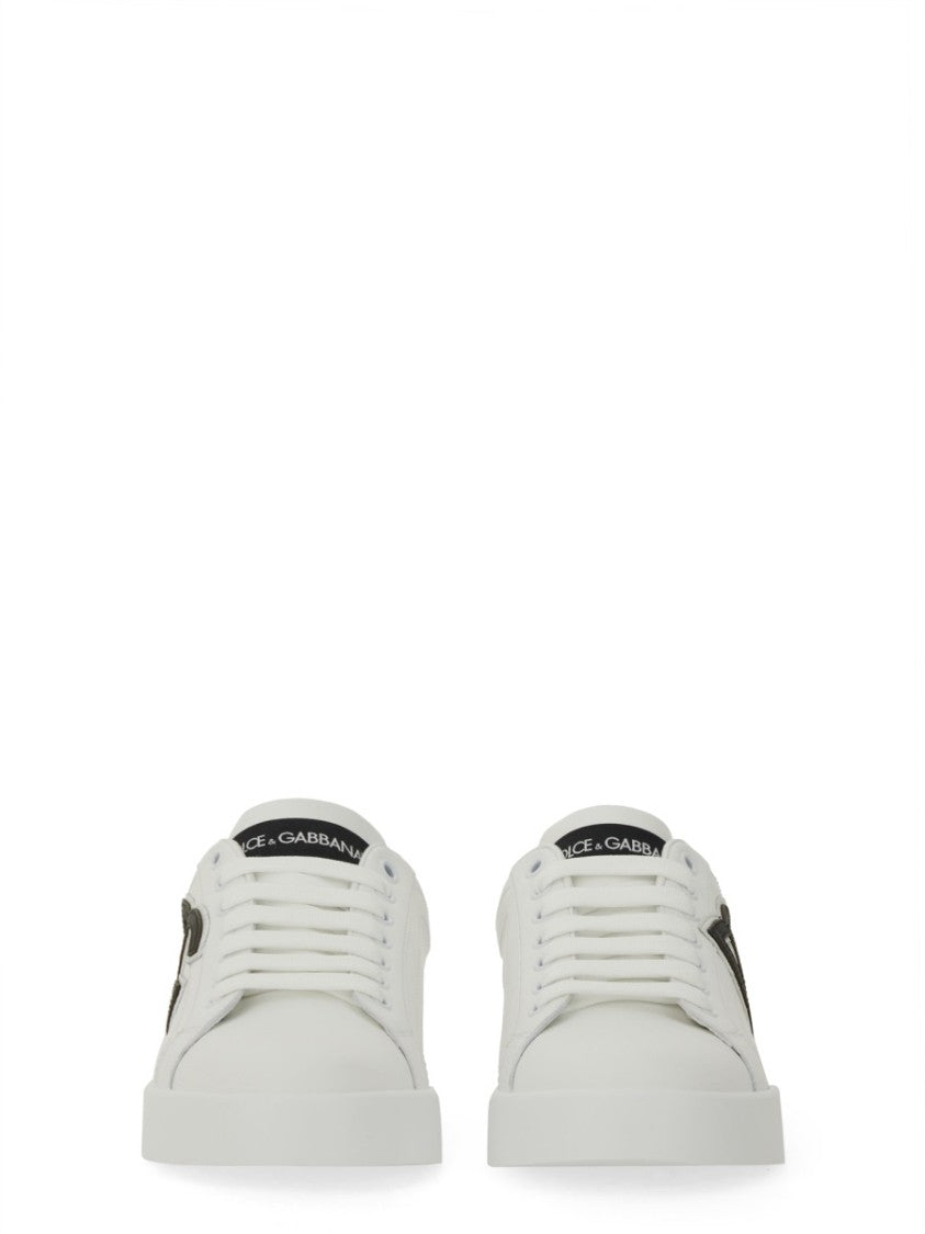 Dolce & Gabbana Portofino Leather Sneaker