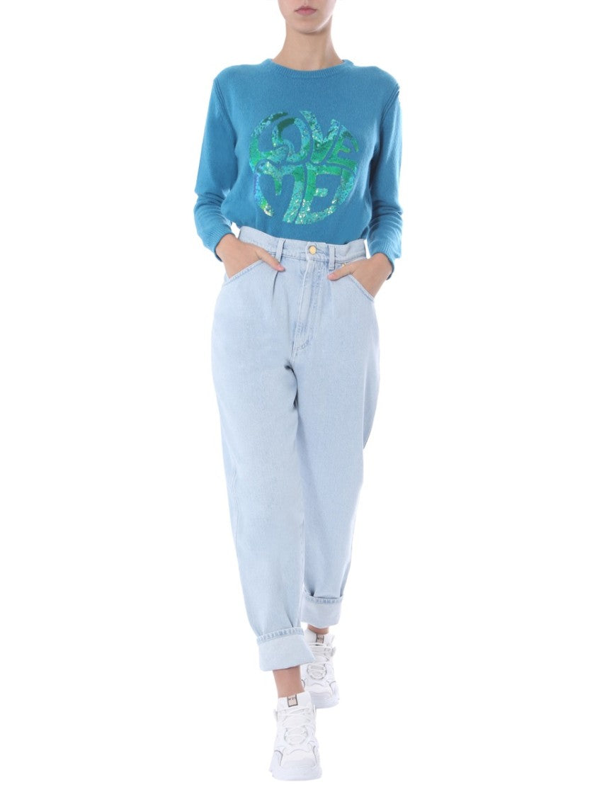 Alberta Ferretti "Love Me" Sweater