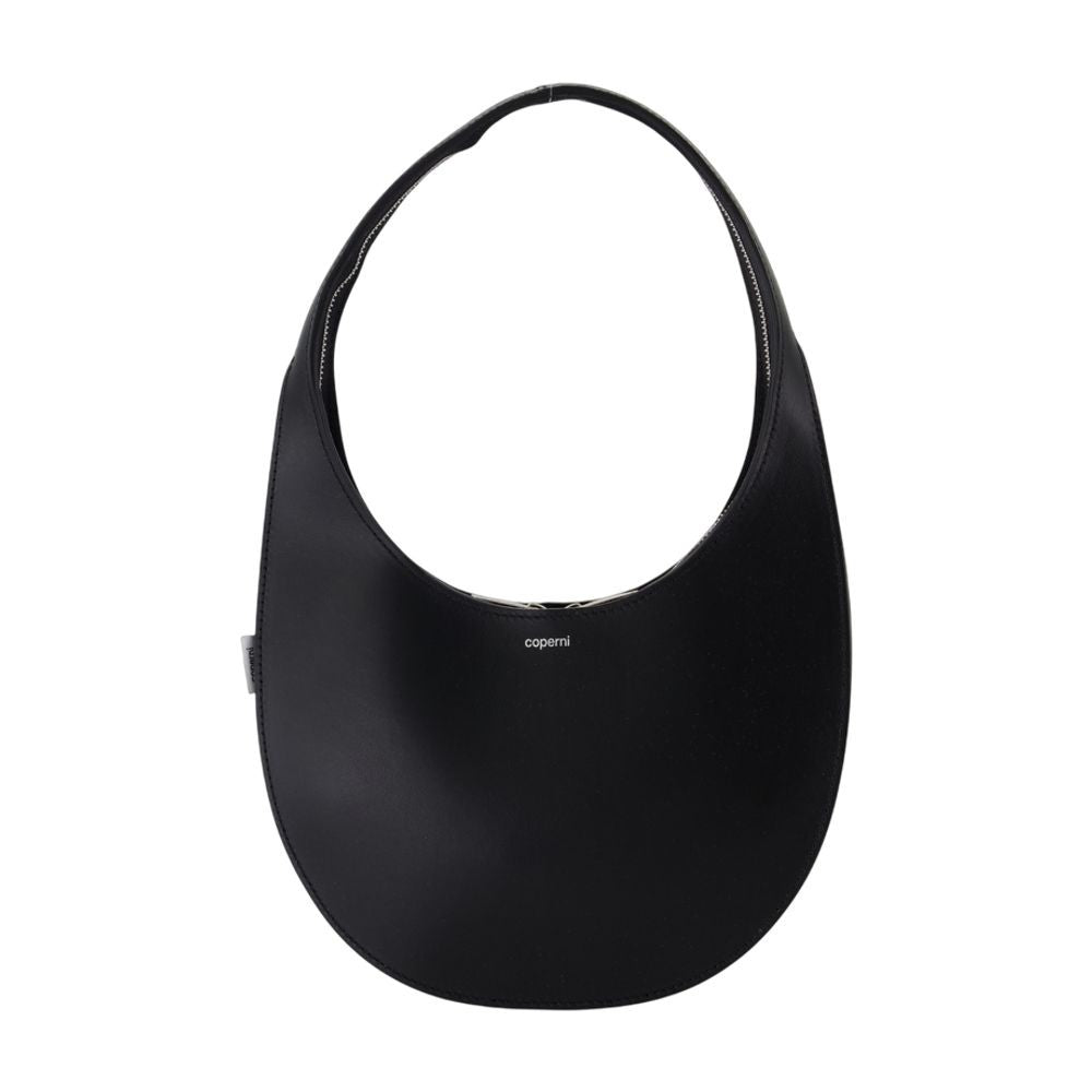 Coperni Double Gusset Swipe Bag - Leather - Black