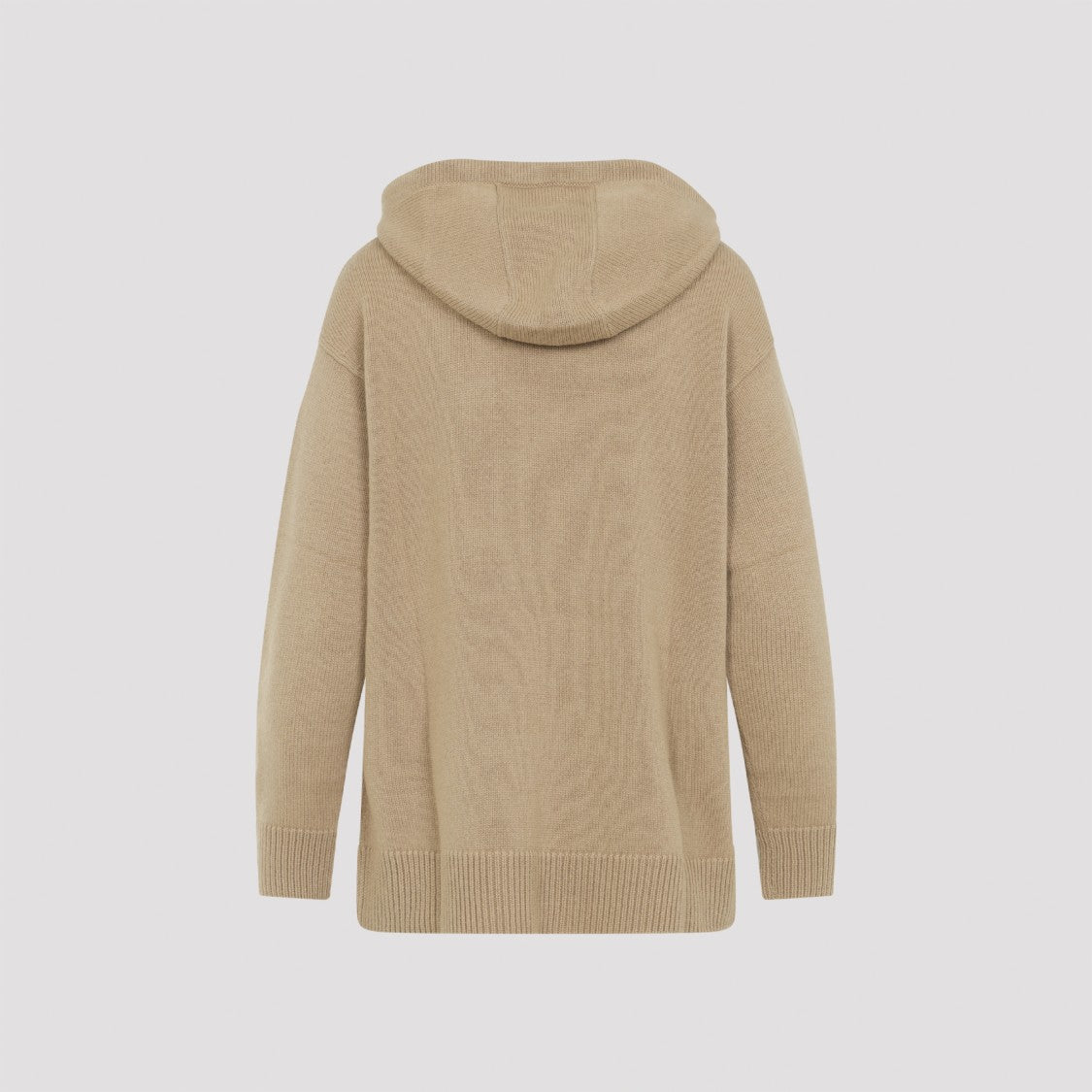 Max Mara Relaxed Fit Knit Sweater With Hood