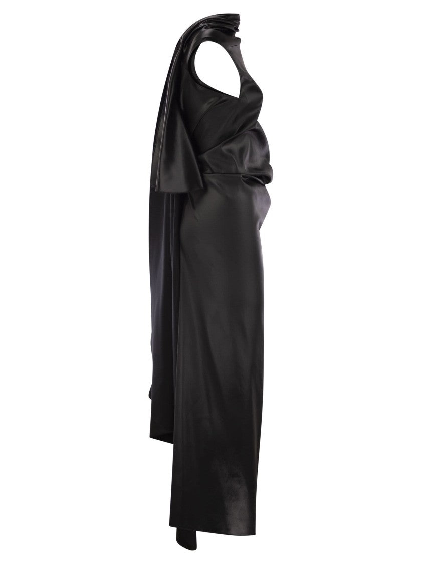 Sportmax Abadan1234 - Fitted Dress With Draping