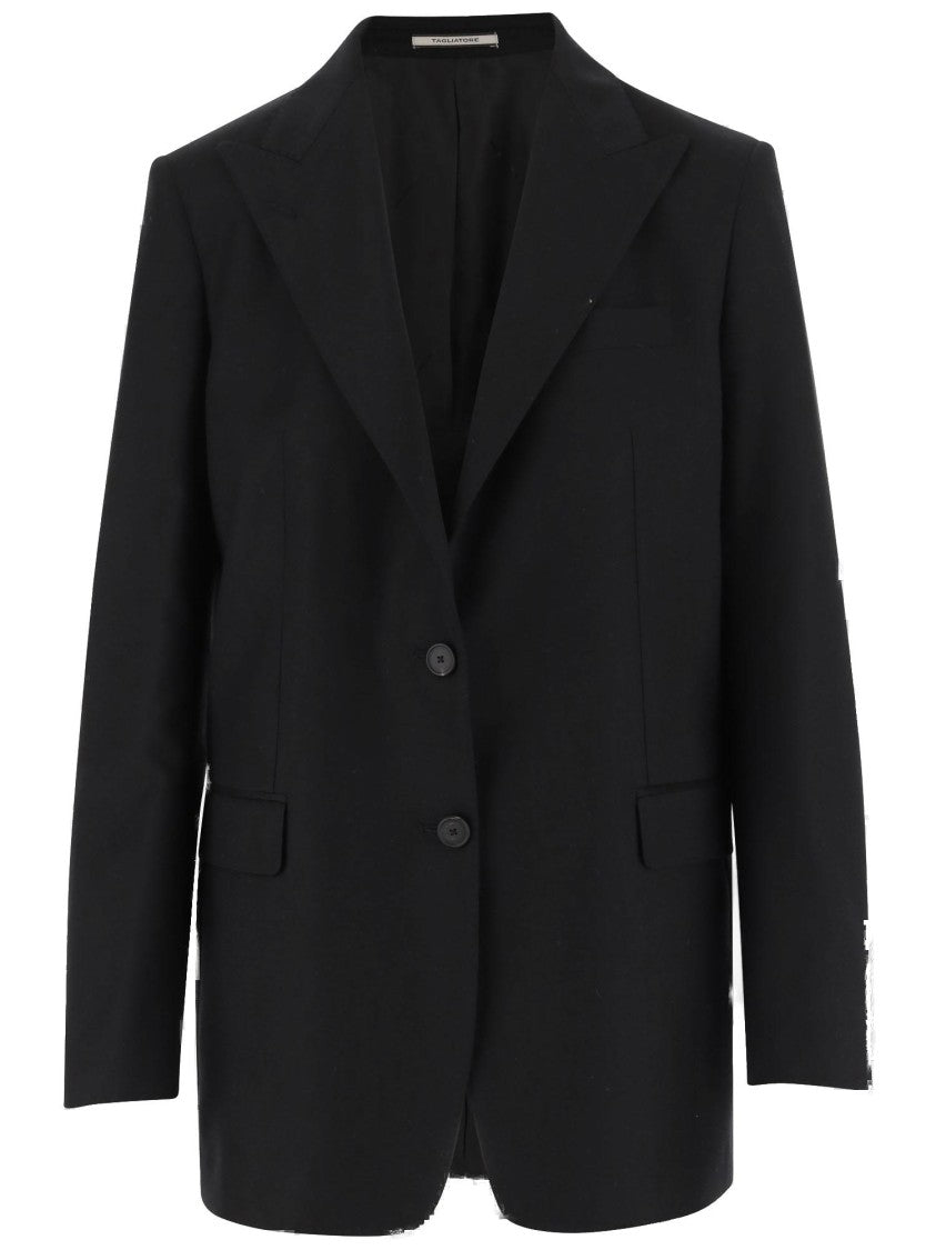 Tagliatore Two Button Long Jacket