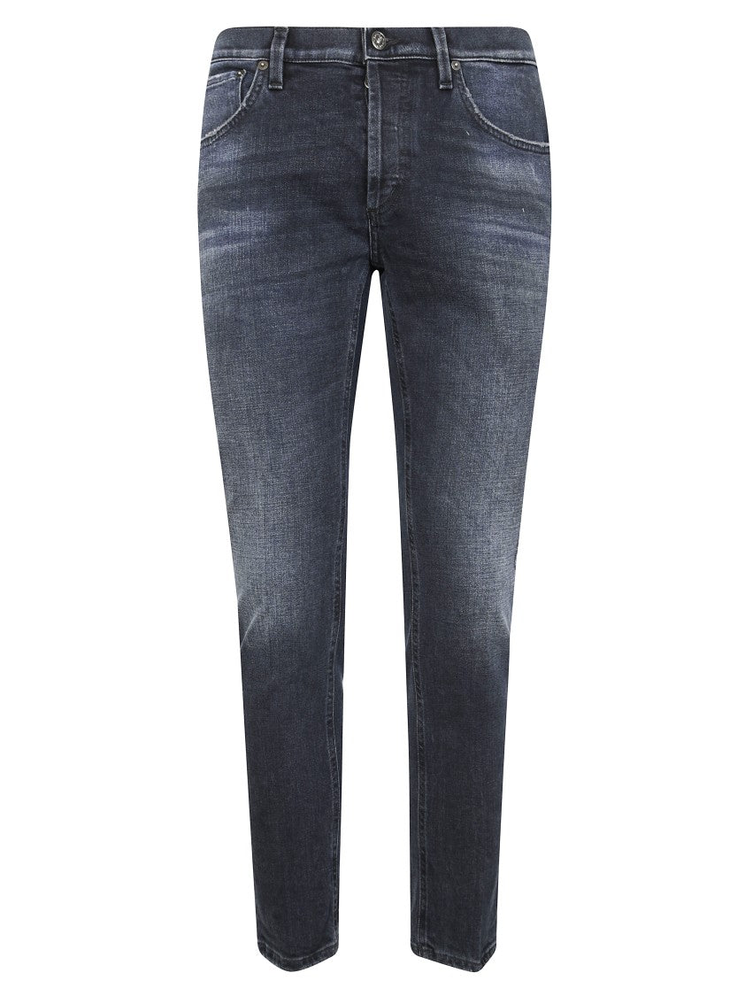 Dondup Tailored Brighton Pants With Minimalist Design And Subtle Pleats