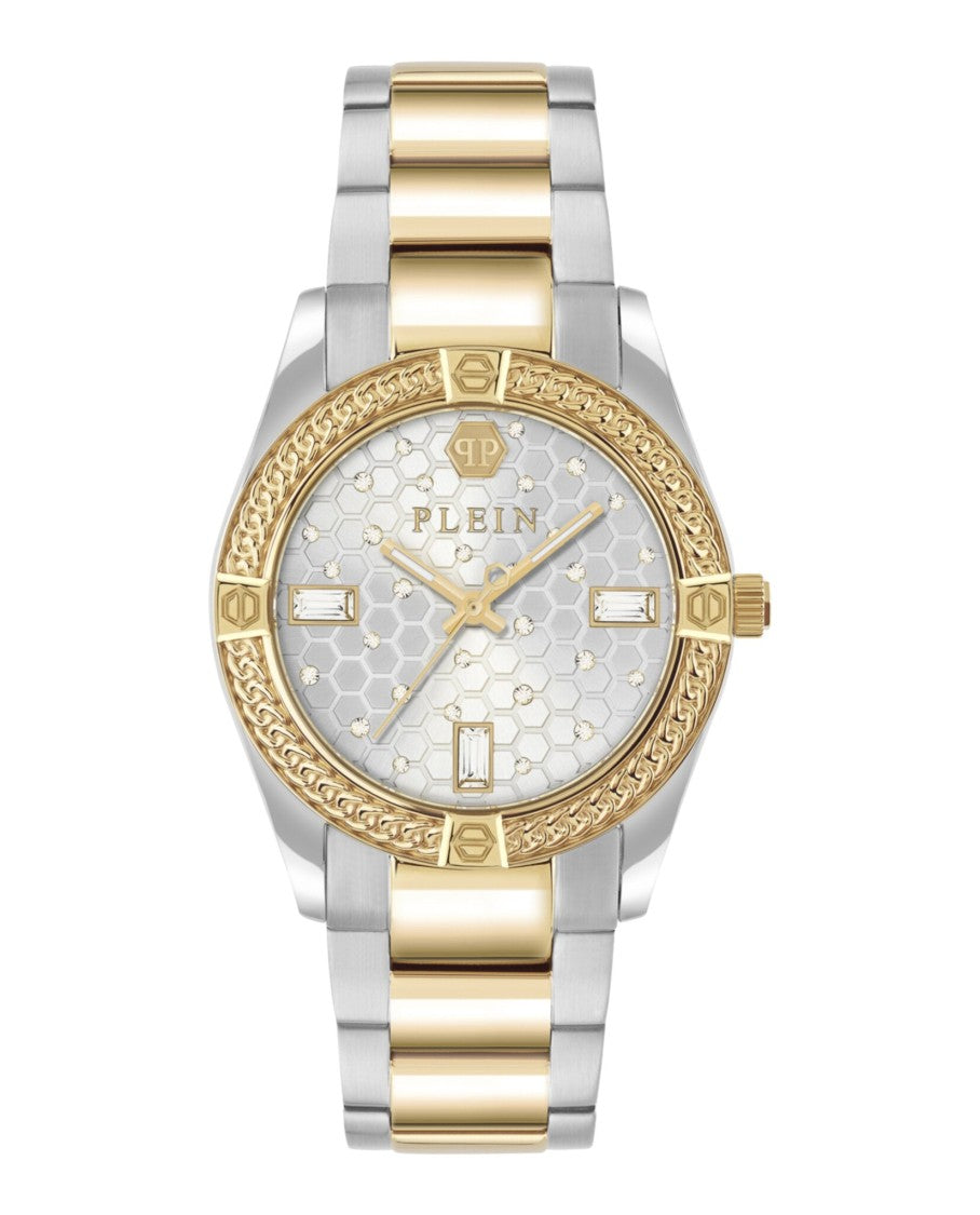 Philipp Plein Plein Icon Chain Crystal Watch