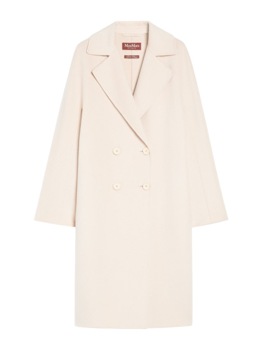 Max Mara Double-Breasted Coat With Wide Lapels