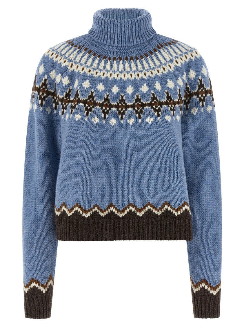 Alanui 'Sweet Winter' Turtleneck Sweater