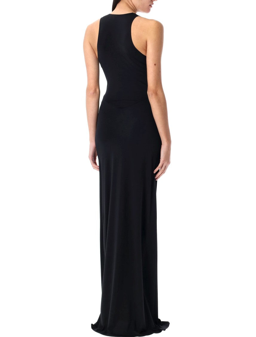 Coperni Cut Out C Logo Dress