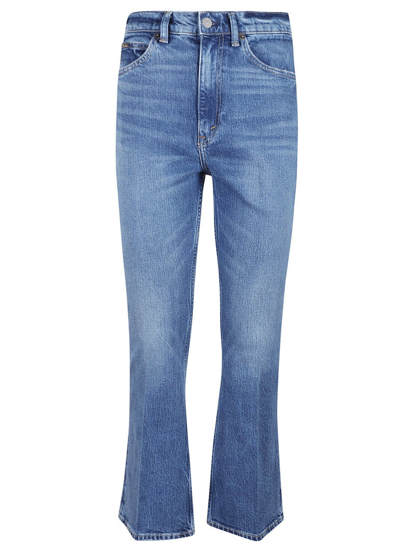 Polo Ralph Lauren Ankle Flare Jeans With Classic Wash