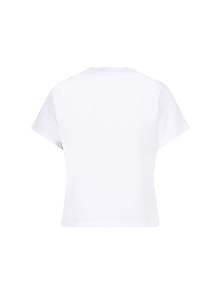 Alexander Wang Shrunken T-Shirt – White