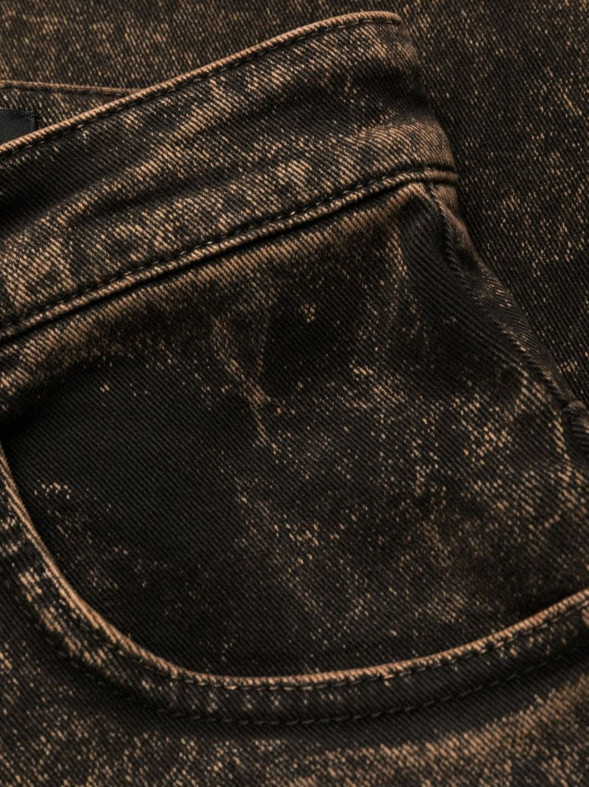 Balmain Distressed-Effect Dnim Denim Jeans