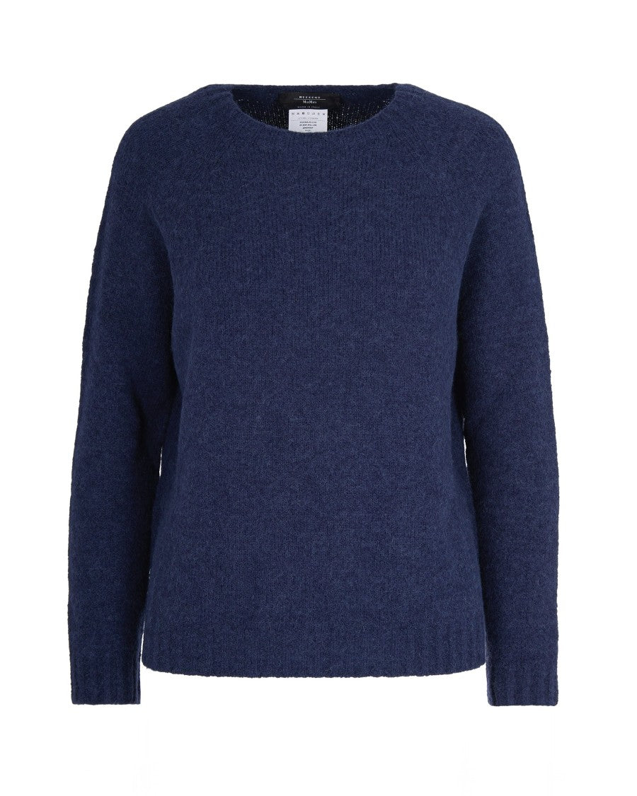 Max Mara Soft Knit Sweater With Alpaca And Cotton Blend