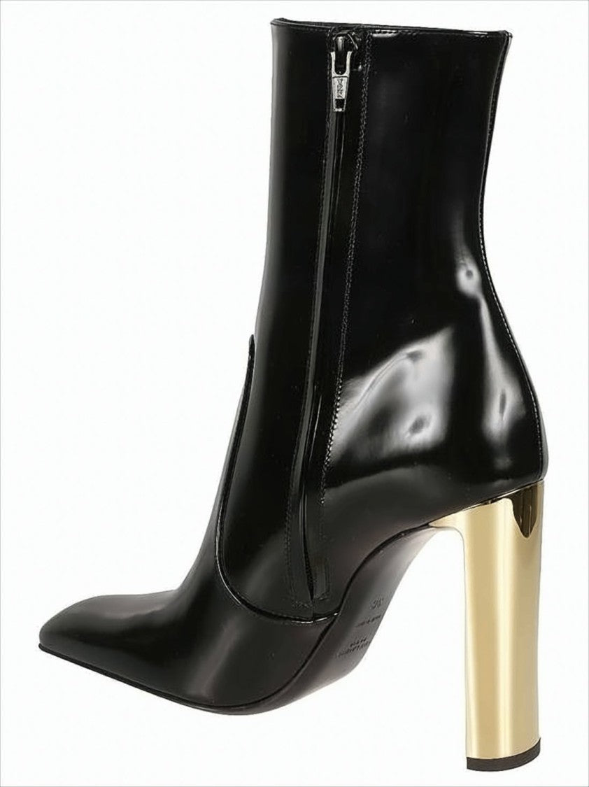 Saint Laurent Pointed Toe Ankle Boots