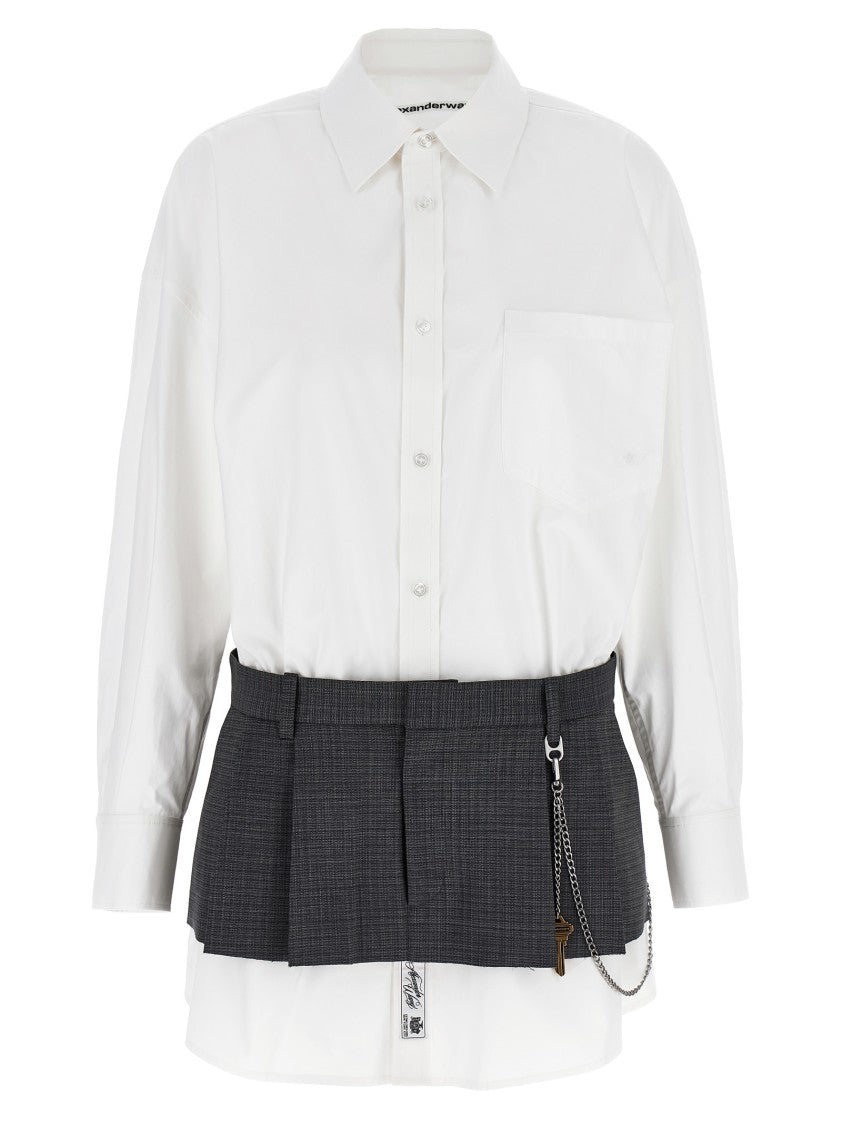 Alexander Wang Pre-Styled Shirt Dress W Chain' Dress