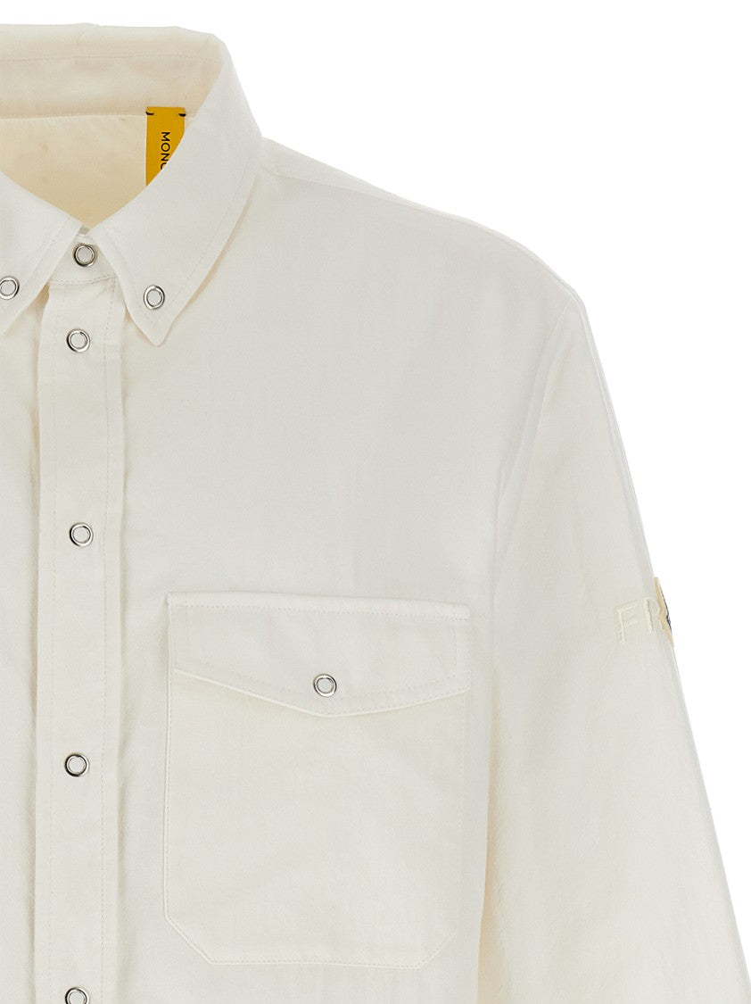 Moncler Genius Boudin Quilted Nylon Lined Overshirt