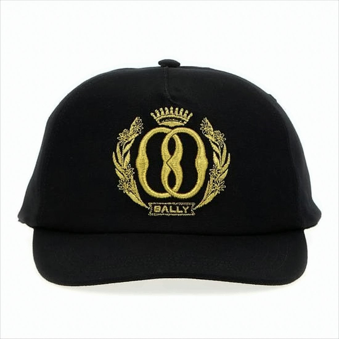 Bally Black Cotton Baseball Cap