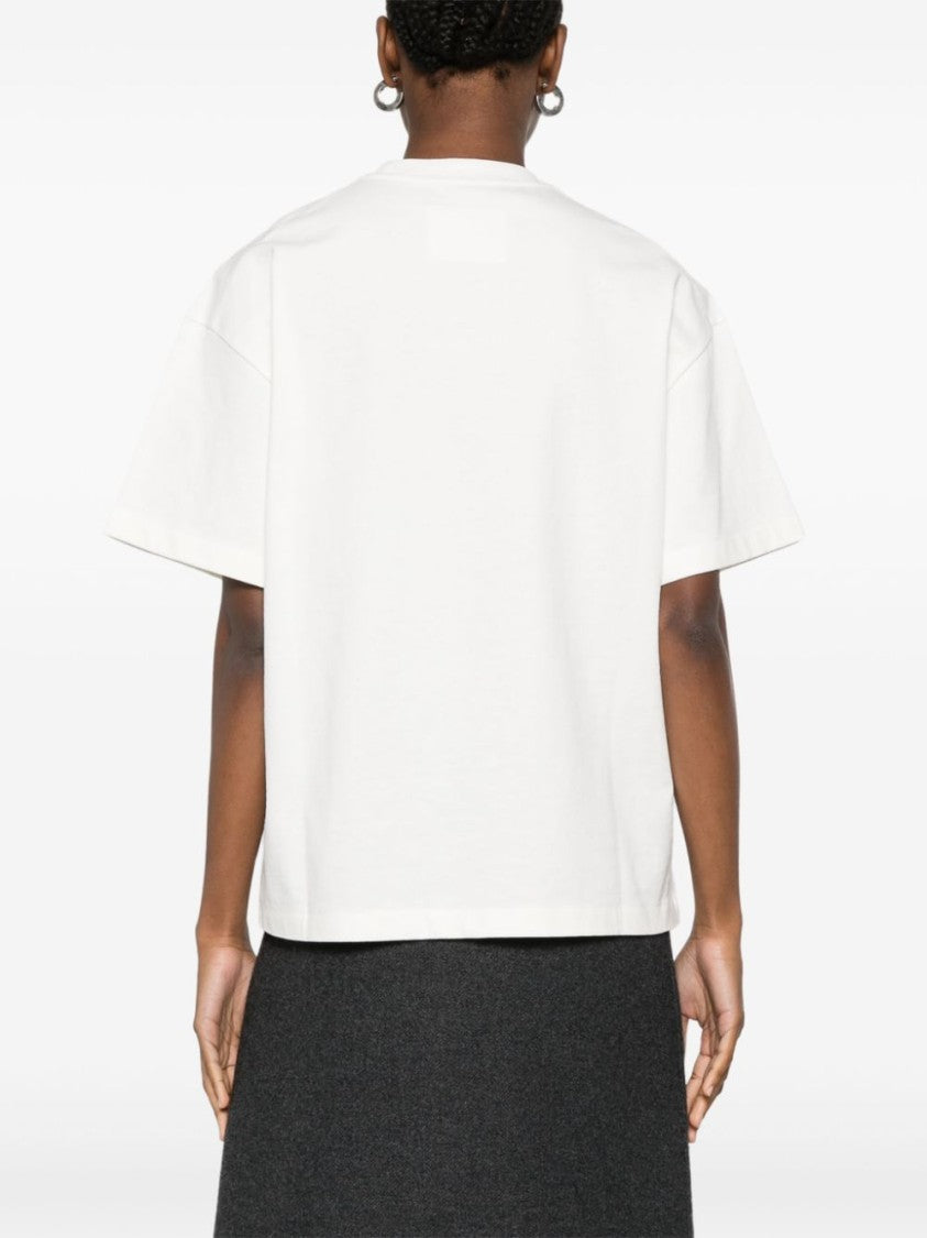 Jil Sander Oversized White T-Shirt