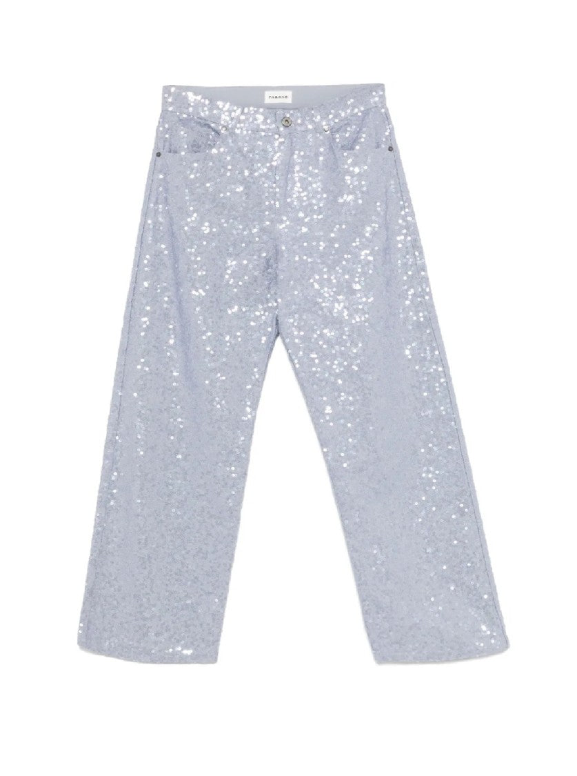P.A.R.O.S.H. Wide-Leg Denim Jeans
