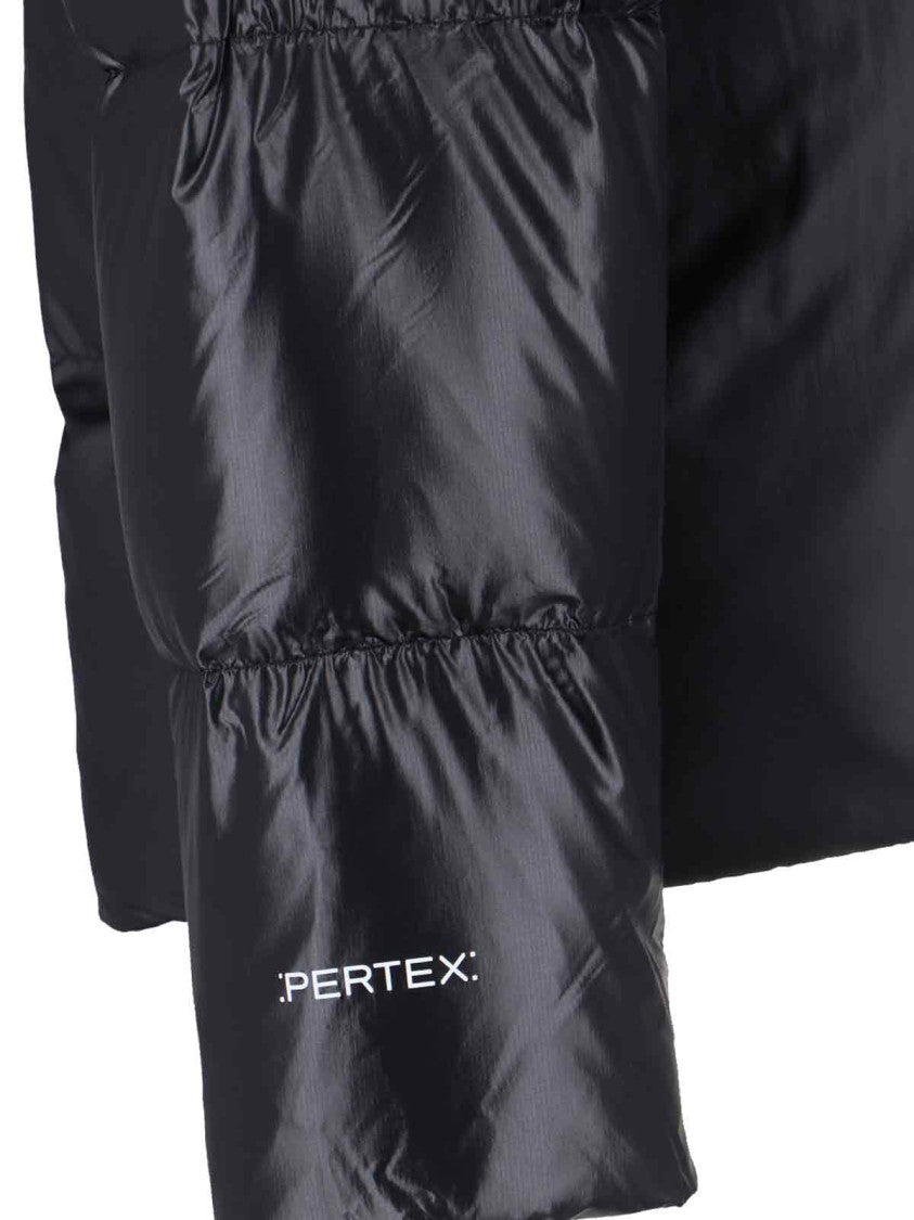 The North Face "Pertex" Padded Down Jacket, In Black Fabric