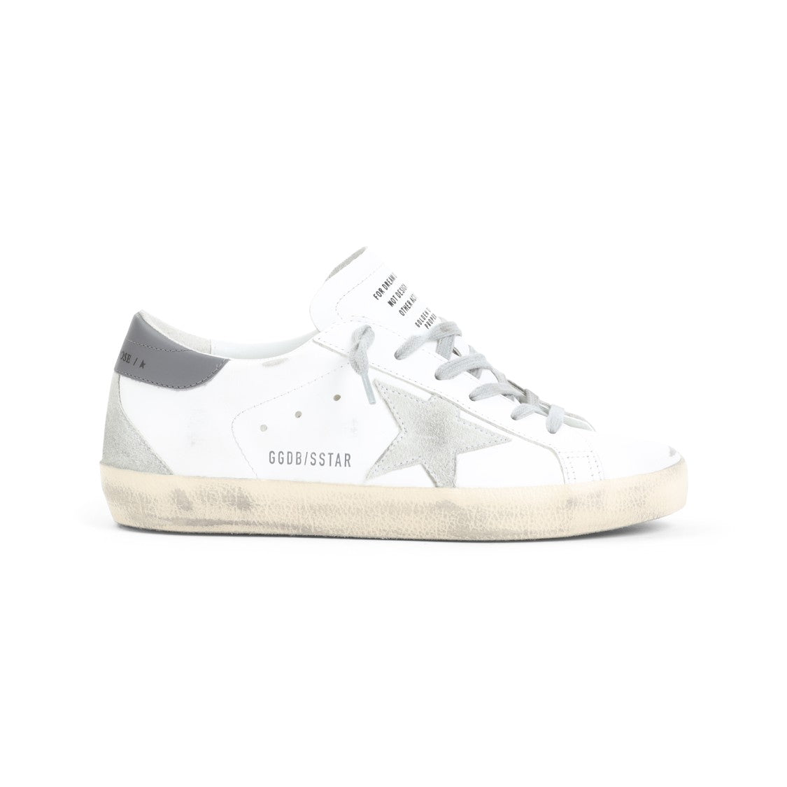 Golden Goose Low-Top Sneakers With Vintage Distressed Finish