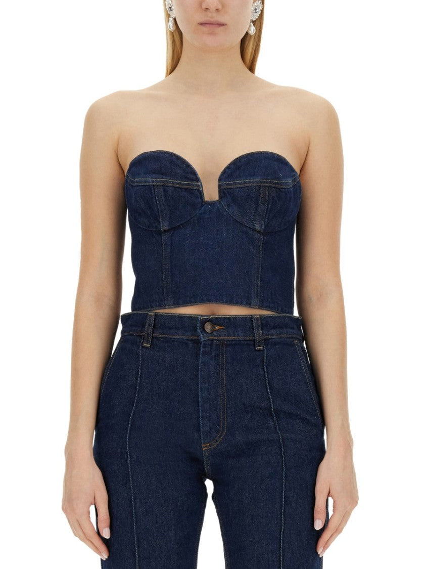 Magda Butrym Top A Corsetto
