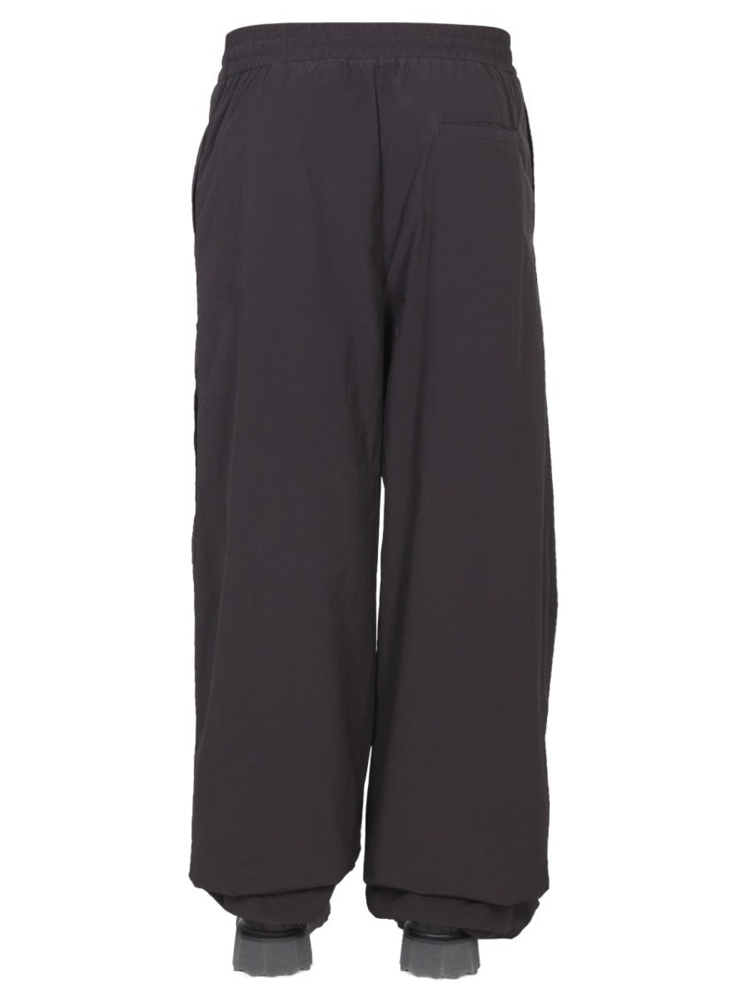 Off-White Relaxed Fit Wide-Leg Pants